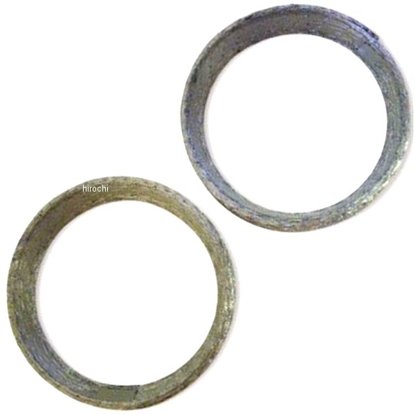 3400-2104 ガッツクローム エキゾーストガスケット EVO、ツインカム用 2枚組