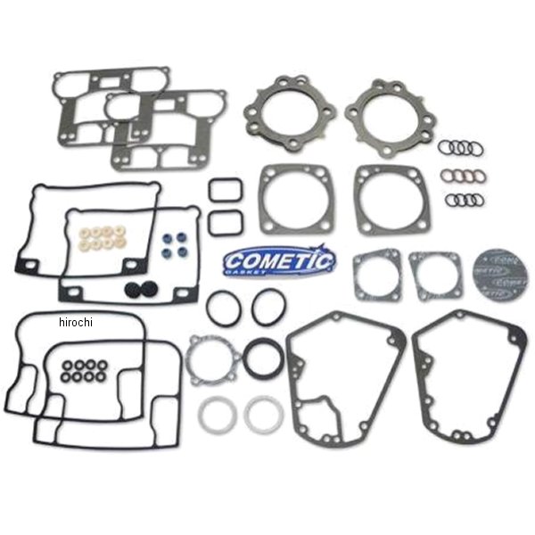 3400-9635 ガッツクローム トップエンド ガスケットキット メタル 92年-99年 エボビッグツイン