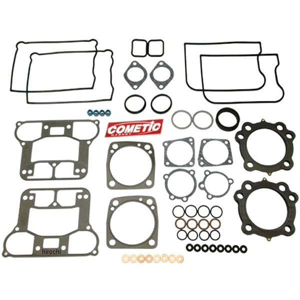 3400-9747 ガッツクローム トップエンド ガスケットキット メタル 84年-91年 エボビッグツイン