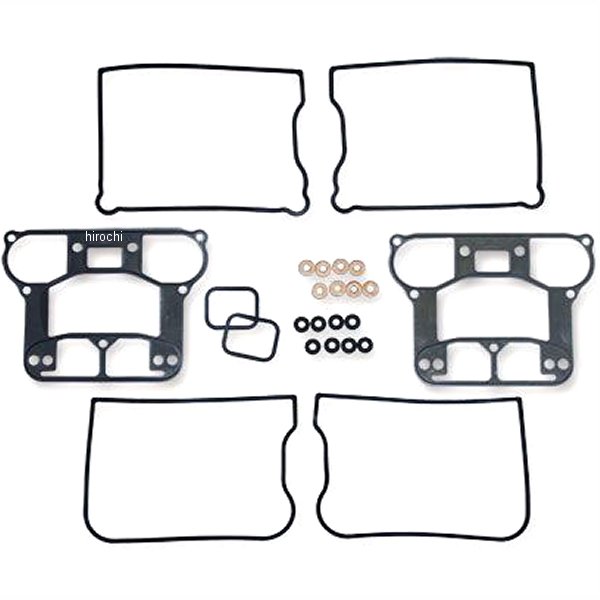 3400-9753 ガッツクローム メタルロッカーボックスガスケットキット 84年-91年 EVO