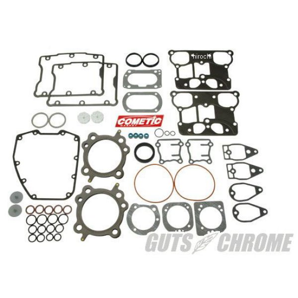 3400-9779 ガッツクローム トップエンドガスケットキット メタル 1999-02年 ツインカム88