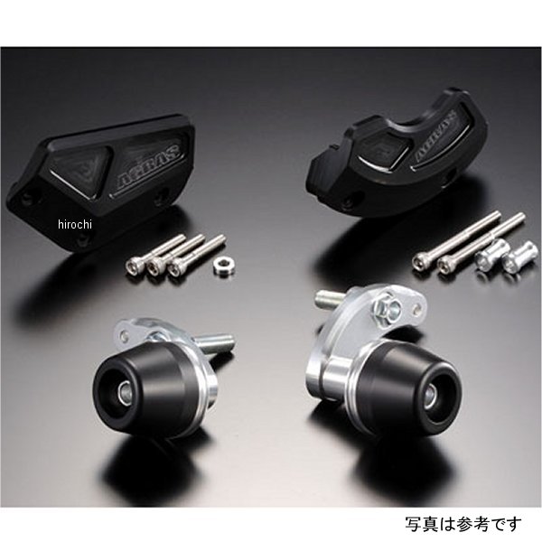 342-266-005X アグラス AGRAS レーシングスライダー 4点セット ロゴ有り 06年-07年 YZF-R6 白