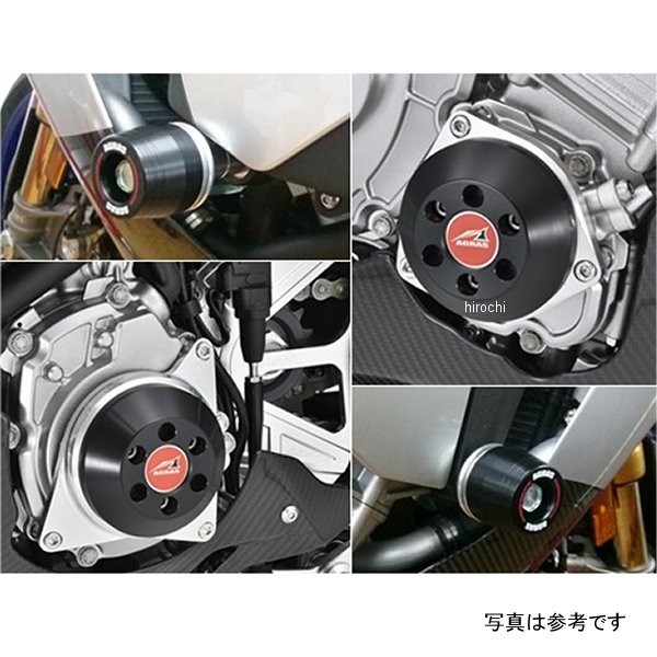 342-276-005X アグラス AGRAS レーシングスライダー 4点セット ロゴ有り 15年 YZF-R1/M 白