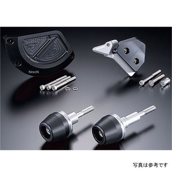 342-384-009X アグラス AGRAS レーシングスライダー 4点セットB ロゴ有り 05年-06年 GSX-R1000 白