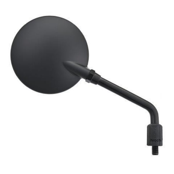 34373 デイトナ ハイビジミラー バイク用 ミラー 片側1本 左右共通 10mm正ネジ 新保安基準適合 Z2モンスターミラー ロー/ブラック