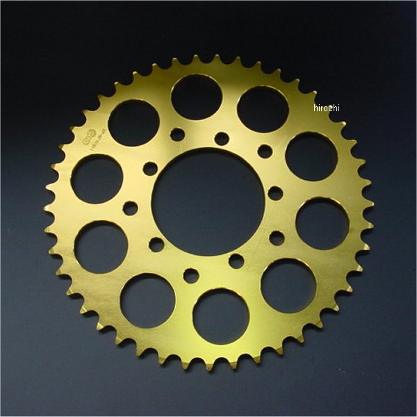 3460 ビーアールシー BRC ゴールドリアスプロケット 520-45T 82年-83年 CBX400F