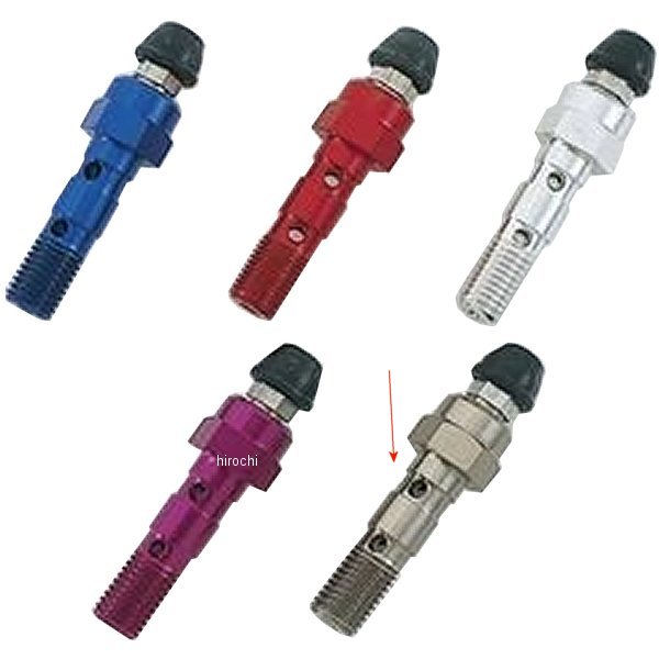 350004-11 ポッシュ POSH エアーフリーバンジョーボルト P1.25 グッドリッジ ヤマハ純正用 ダブル ガスケット付き チタン