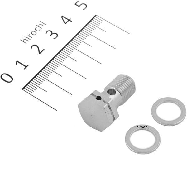 350018BR ポッシュ POSH グッドリッジ バンジョーボルト アルミ ブレンボ用 シングル シルバー