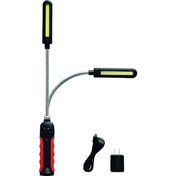 353016 147-8257 COB式フレキシブルLEDライト CFL-8 450×40×35mm ダイヤル調光式