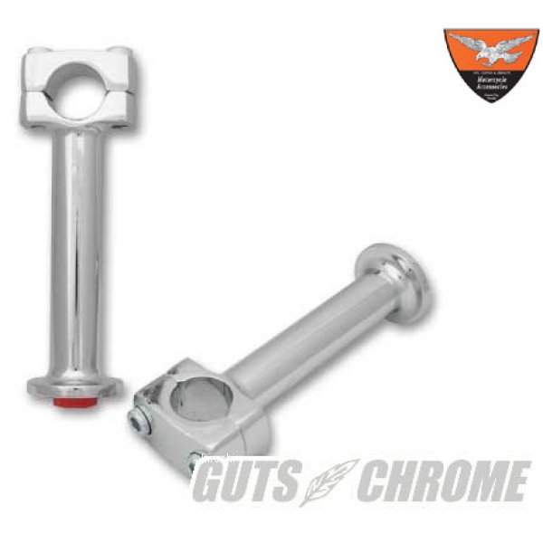 354 ガッツクローム 5インチスクエアライザー クローム