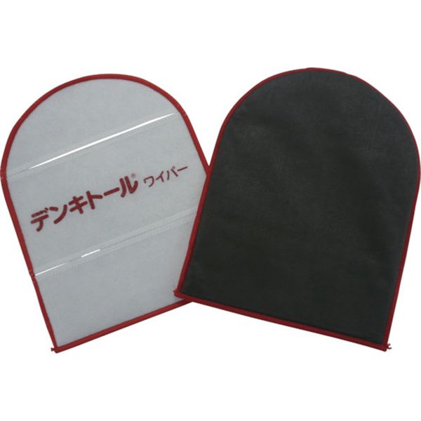 354044 113-8246 デンキトールワイパー(静電気除去ワイパー) 静電-4 200×158mm 2枚組