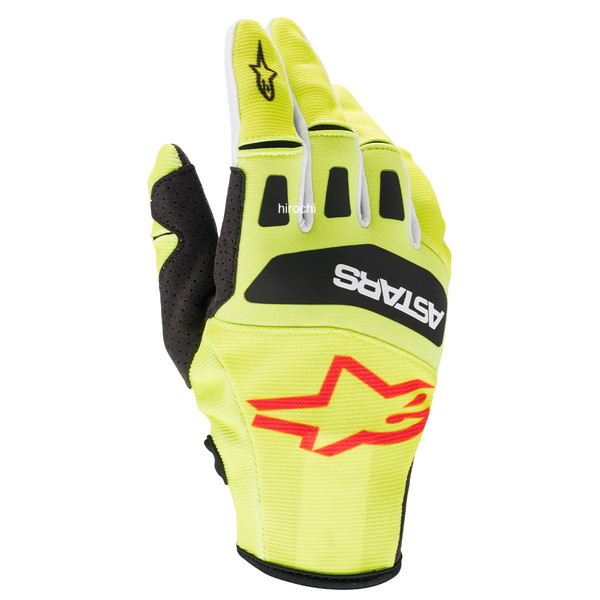 3561022-551-S アルパインスターズ グローブ テックスター イエローフロー 黒 Sサイズ