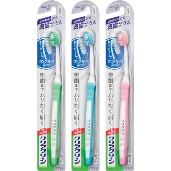 359841 407-0258 花王(株) Kao クリアクリーンハブラシ奥歯プラス コンパクトふつう