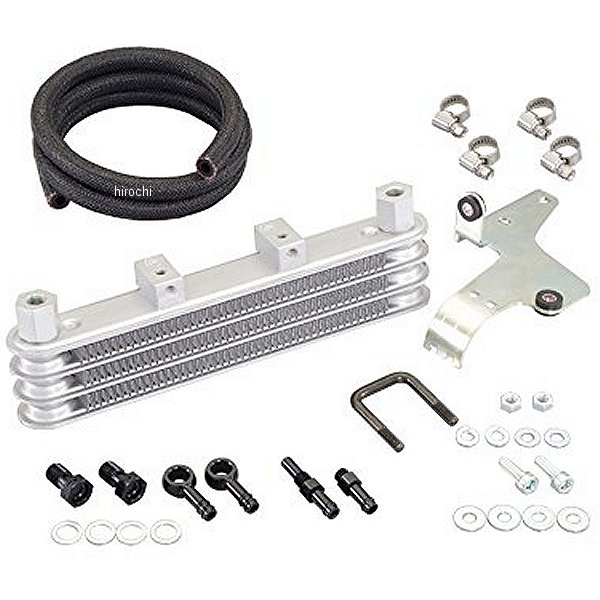 360-1134000 キタコ ニュースーパーオイルクーラーキット 3段コア ノーマルクランクケースカバー加工用 XR50/100 モタード