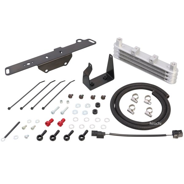 360-1432100 キタコ オイルクーラーキット 3段コア シュラウド内取付 13年 グロム