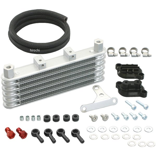 360-1432920 キタコ ニュースーパーオイルクーラーキット グロム 黒