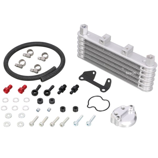 360-1452460 キタコ ニュースーパーオイルクーラーキット 5段コア 下部マウントタイプ 21年 グロム、21年 モンキー125