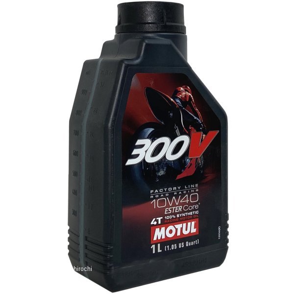 112669 モチュール MOTUL 300V 100%エステル化学合成 4スト エンジンオイル 10W40 1リットル