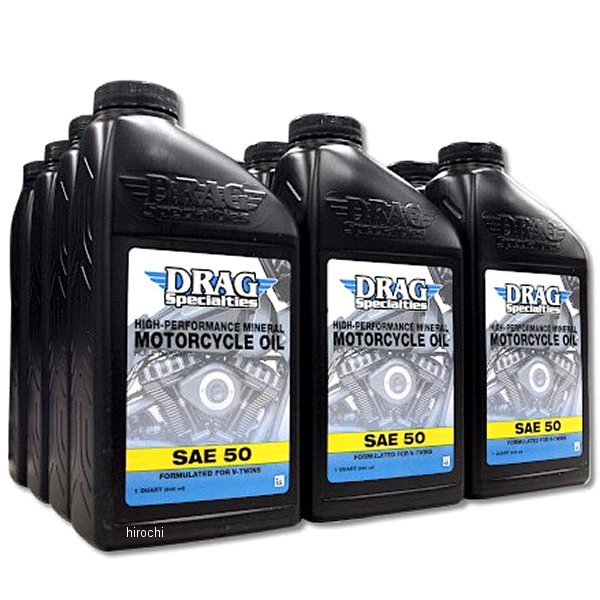 3601-0767C ガッツクローム DRAG エンジンオイル シングル50 12本入り