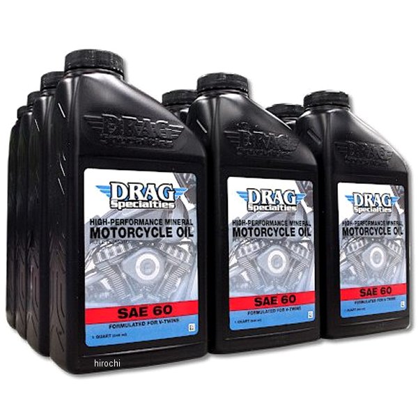 3601-0768C ガッツクローム DRAG エンジンオイル シングル60 12本入り