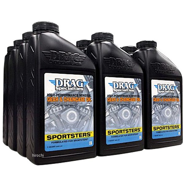 3604-0016C ガッツクローム DRAG ギヤチェーンケースオイル スポーツスター用 12本入り