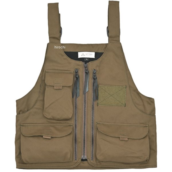 36061 デイトナ OS-001 アウトドアベスト カーキ Mサイズ