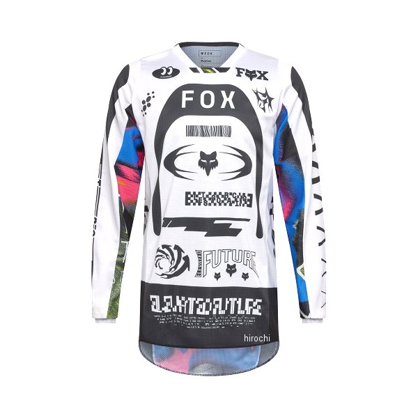 36314-058-L フォックス FOX 180ジャージ イメージ コスモ ホワイト/ブラック Lサイズ