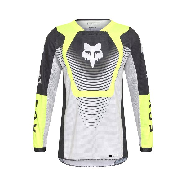 36329-086-YS フォックス FOX 180 ジャージ コレクト ユース用 グレイ/イエロー YSサイズ