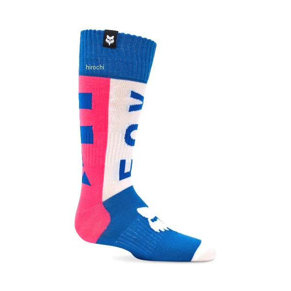36372-A01-YL フォックス FOX 180 ソックス コレクト ユース用 ブルー/ピンク YLサイズ