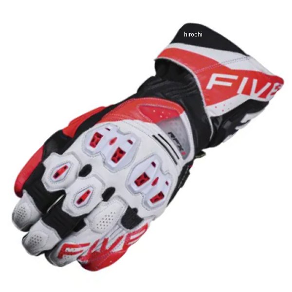 1031022101 ファイブ FIVE グローブ RFX1 EVO 白/蛍光赤 Sサイズ