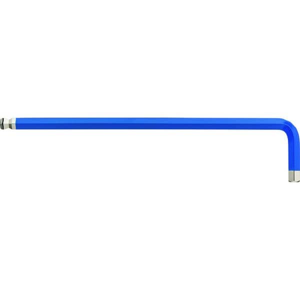 369080F 207-7402 wiha社 wiha 蛍光色 ボールポイント 六角レンチ 8.0mm 青