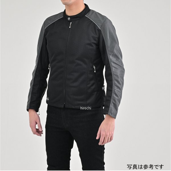 37088-dy DAYTONA デイトナ DJ-003 メッシュジャケット シングルライダース グレー Sサイズ