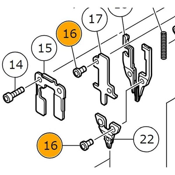 370899 676-4012 工機ホールディングス(株) HiKOKI テイトウロクカクアナツキボ M4X6
