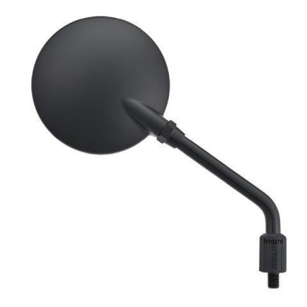 37330 デイトナ ハイビジミラー バイク用 ミラー 片側1本 左右共通 10mm正ネジ 新保安基準適合 Z2モンスターミラー ハイ/ブラック