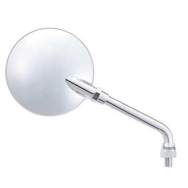 37361 デイトナ ハイビジミラー バイク用 ミラー 片側1本 左右共通 10mm正ネジ Z2モンスターミラー ロー/クロームメッキ