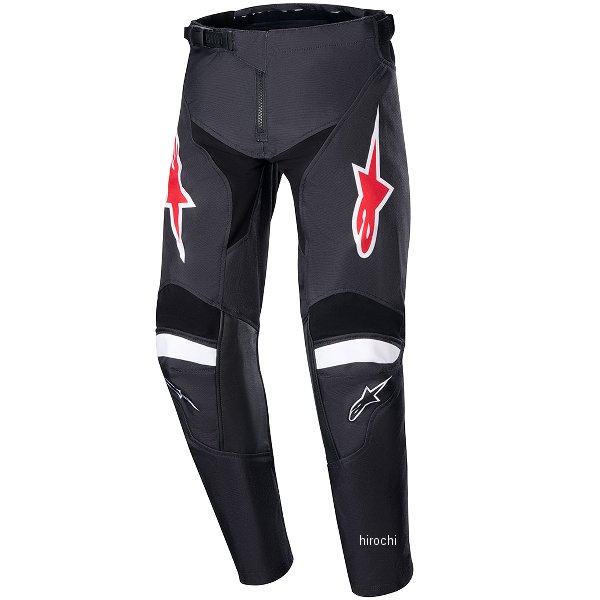 3743724-12-28 アルパインスターズ オフロード パンツ ユースレーサールーセント 黒/白 28インチ