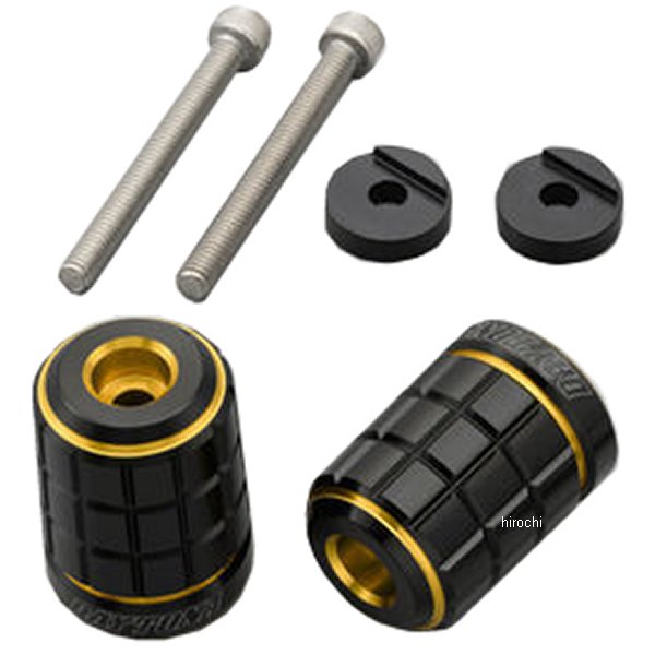 37677 デイトナ ハンドルバーエンドプラグ BRICK M6 ヤマハ ゴールド