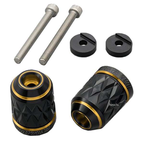 37680 デイトナ ハンドルバーエンドプラグ KIRIKO M6 ヤマハ ゴールド