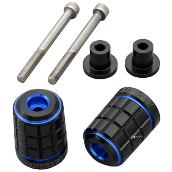 37684 デイトナ ハンドルバーエンドプラグ BRICK M6 カワサキ 青