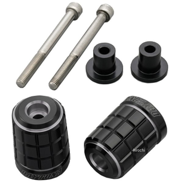 37686 デイトナ ハンドルバーエンドプラグ BRICK M6 カワサキ シルバー