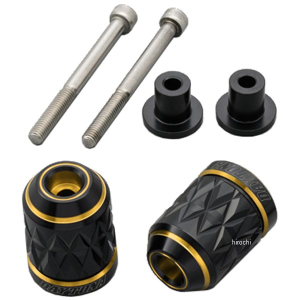 37689 デイトナ ハンドルバーエンドプラグ KIRIKO M6 カワサキ ゴールド