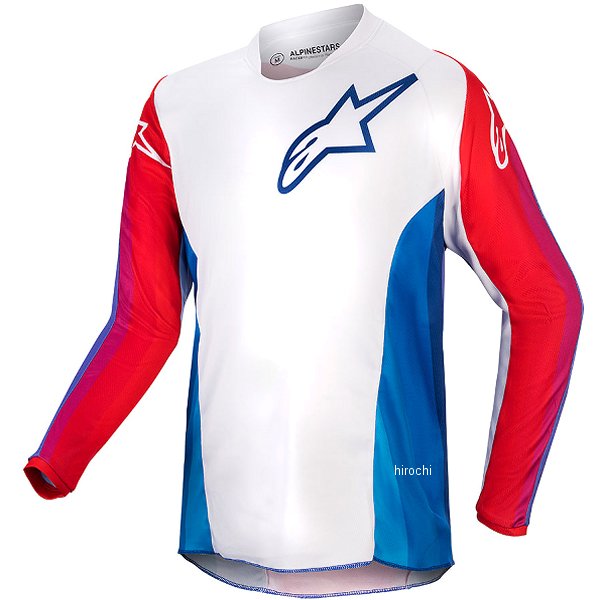 3776924-736-L アルパインスターズ オフロード ジャージ ユースレーサールーセント 青/マーズレッド/白 Lサイズ