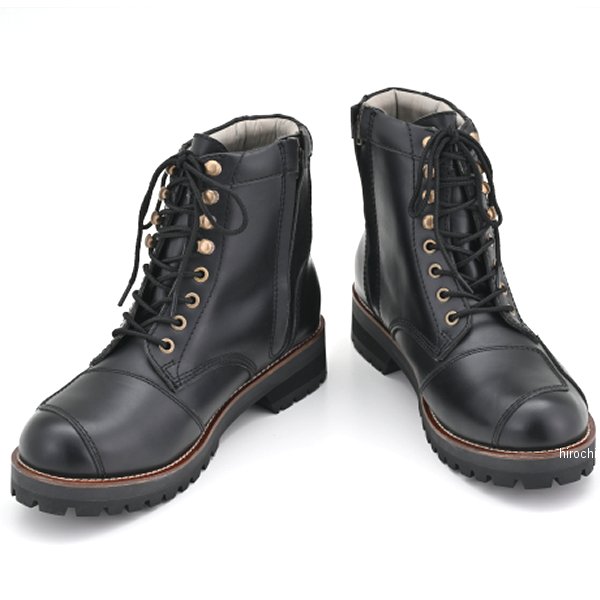 37801 デイトナ DS-001 ダービーライドブーツ レディース ブラック 23.5cm