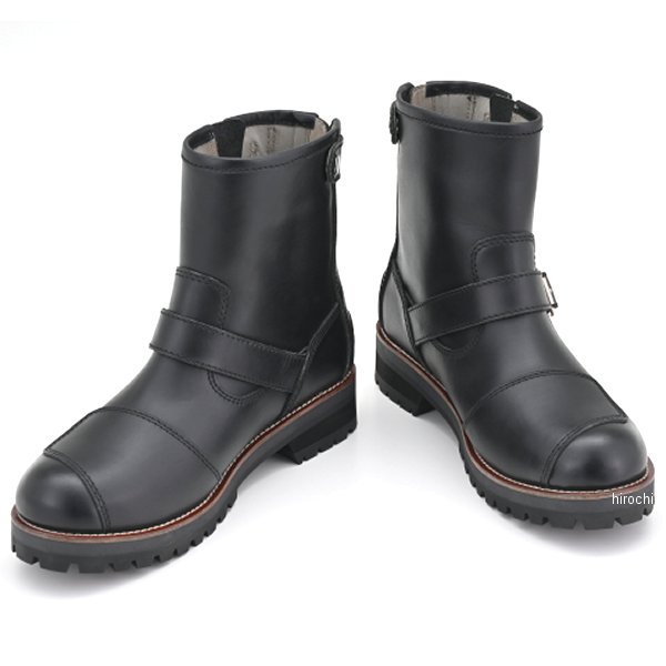 38216 デイトナ DS-003 エンジニアブーツ レディース ブラック 24.5cm