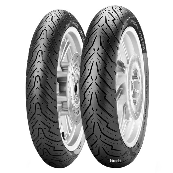 3843700 ピレリ PIRELLI エンジェルスクーター 120/70 - 10 (54L) TL Reinf フロント/リア