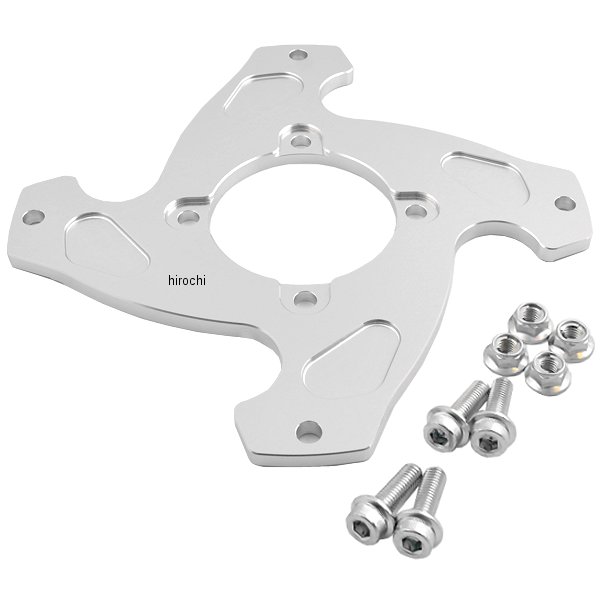 39037 Gクラフト 10インチホイールスペーサー4.0J専用 4本スポークタイプ シルバー