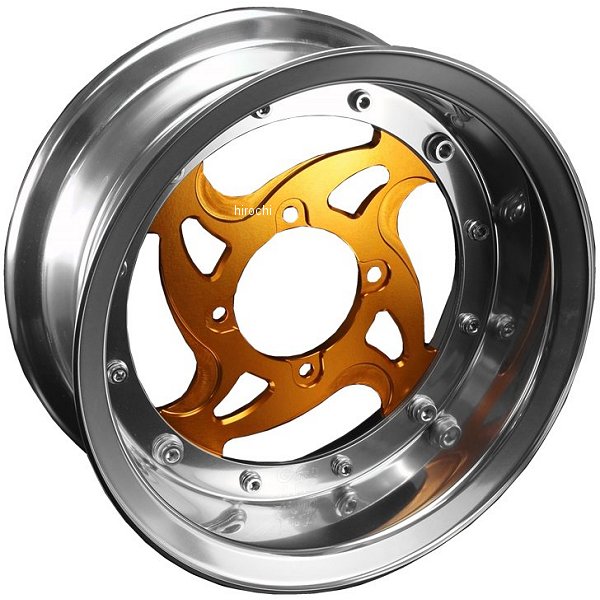 39112 Gクラフト ホイールスペーサー ダックス 手裏剣タイプ ゴールド