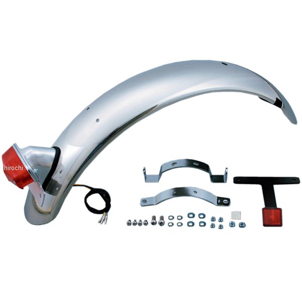 39147 デイトナ リアフェンダー ステンレスショート 78年-17年 SR500、SR400 ルーカステール付き