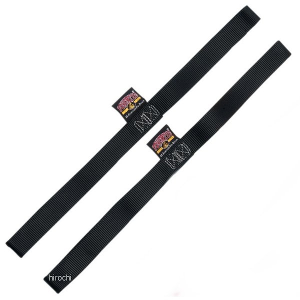 3920-0049 42182 パワータイ POWERTYE 延長用 幅1インチ(25mm) ソフト-タイ 18インチ(457mm) 黒 (左右ペア)