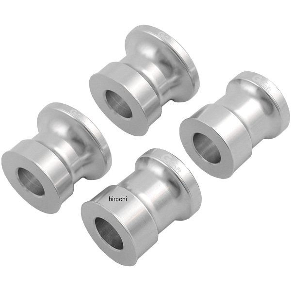 39359 Gクラフト アクスルカラー前後セット グロム シルバー